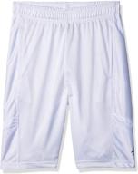 🏀 medium boys' southpole basketball shorts: basic clothing for shorts logo