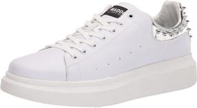 img 4 attached to Madden Mens Rezzaa Sneaker Silver Men's Shoes