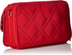 img 3 attached to 👜 Timeless Microfiber Crossbody Handbags & Wallets by Vera Bradley: Classic Women's Fashion Essentials!