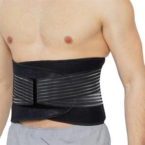 img 2 attached to 🔍 Optimized for SEO: NeoTech Care Neoprene Back Brace, Black, Double Compression, XXX Large Size