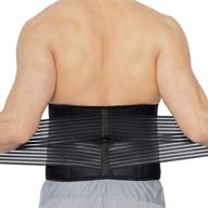 🔍 optimized for seo: neotech care neoprene back brace, black, double compression, xxx large size logo