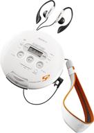 🎧 sony dns313f s2 sports mp3/cd walkman: am/fm tuner, white logo
