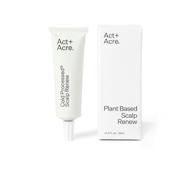 🌿 act+acre cold processed scalp renew treatment with salicylic acid and peppermint - exfoliating mask for itchy scalp, dry and oily hair - plant based anti dandruff treatment (1.2 fl oz) logo