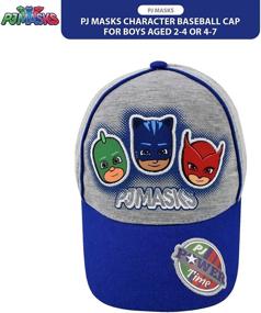 img 1 attached to 🎉 Официальные детские аксессуары PJ Masks с персонажами бейсбола: откройте для себя исключительную коллекцию!