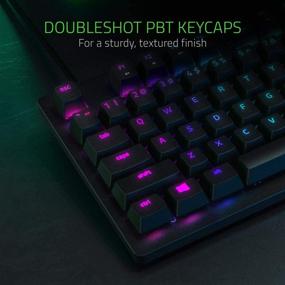 img 1 attached to 💡 Razer Huntsman Tournament Edition TKL Tenkeyless Игровая клавиатура: Ультра-быстрые Линейные Оптические Переключатели - Подсветка Chroma RGB - Клавиши PBT - Встроенная Память - Классический Черный