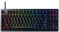 💡 razer huntsman tournament edition tkl tenkeyless игровая клавиатура: ультра-быстрые линейные оптические переключатели - подсветка chroma rgb - клавиши pbt - встроенная память - классический черный логотип