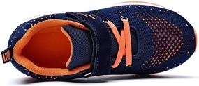 img 3 attached to 👟 Peachblack Athletic Sneakers for Girls - PERSOUL Children's Shoes