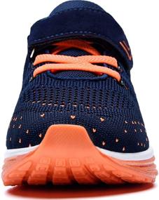 img 1 attached to 👟 Peachblack Athletic Sneakers for Girls - PERSOUL Children's Shoes