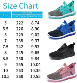 img 3 attached to UUBARIS Lightweight Athletic Sneakers - Breathable Women's Shoes for Athletics