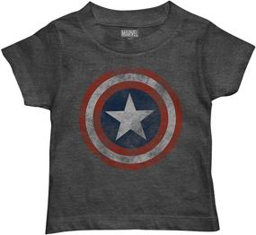 img 1 attached to 👕 Marvel Toddler Captain America T-Shirt: Boys' Clothing, Tops, Tees, and Shirts for Superhero Fans