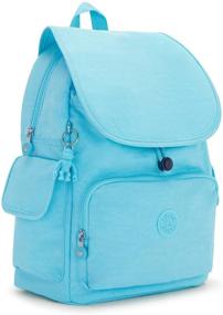img 3 attached to Kipling City Medium Backpack Aquatic Women's Handbags & Wallets for Fashion Backpacks