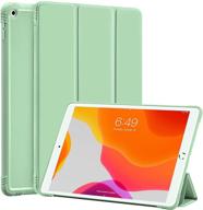 📱 siwengde case for ipad 9th/8th/7th generation (2021/2020/2019): green trifold stand smart cover with shock absorption - lightweight and protective! logo