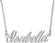 aoloshow - personalized stainless steel name necklace bracelet: custom-made jewelry, any names logo