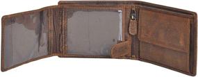 img 1 attached to Кожаные кошельки DiLoro Guard 1808 BK - премиальные мужские аксессуары