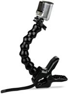 gohigh jaws flex clamp mount with adjustable gooseneck clip for hero7/6/5/ hero 2018/ hero5 session/hero session/fusion/hero 4/3+/3/2 logo