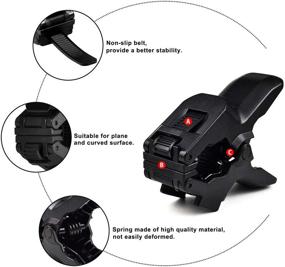 img 1 attached to GOHIGH Jaws Flex Clamp Mount With Adjustable Gooseneck Clip For HERO7/6/5/ Hero 2018/ Hero5 Session/Hero Session/Fusion/Hero 4/3+/3/2