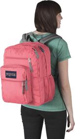 img 2 attached to JanSport Big Student Backpack Navy Outdoor Recreation