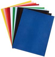 📄 hygloss velour paper: soft, velvety surface for printers - assorted colors, 8-1/2 x 10 inches - 20 sheets logo