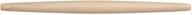 premium fletchers' mill french rolling pin - 20 inch, maple wood, expert tool for flawless thin pie and pastry crusts, top-quality professional french rolling pin, proudly made in the u.s.a. logo