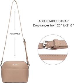img 2 attached to 👜 ANNA CHANG Lightweight Crossbody Handbags & Wallets Combo with Crossbody Bags