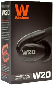 img 1 attached to 🎧 Westone W20 True-Fit Earphones with Dual-Drivers - MMCX Audio Cable and 3 Button MFi Cable with Microphone (Black)