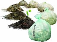 🌿 ecosafe gkl042787-1 39-gallon compostable ecobio biodegradable yard & garden bags, pack of 5 logo
