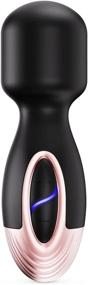 img 4 attached to 🔌 MOBEALO Electric Mini Wand Massager: Portable Cordless Handheld Magic Massage Stick with 7 Vibrations for Pain Relief & Muscle Recovery, Small Size, Black Color