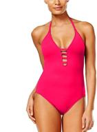 blanca goddess lattice strappy swimsuit women's clothing for swimsuits & cover ups logo