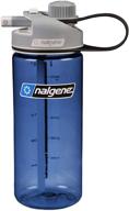 💧 nalgene tritan 20oz multidrink bpa-free water bottle, blue - top-notch hydration companion логотип