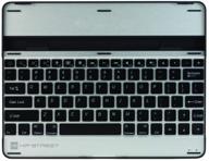 premium silver hip street wireless bluetooth keyboard and case for 🔑 apple ipad 3rd gen/ipad 2 - multipurpose multimedia keyboard on the go! logo