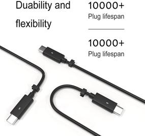 img 3 attached to ⚡️ High-Speed 45W USB C Adapter Power Charger for DELL XPS 11 12 9250; Dell XPS 13 9360 9365 9370 9333 9380,Latitude 7275 7370 5175 5285 5290-2in1 7390-2in1, LA45NM150, 0HDCY5, 04RYWW