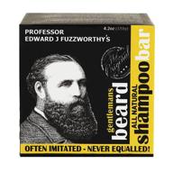 🧔 120gm organic beard shampoo by professor fuzzworthy - all-natural tasmanian oils logo