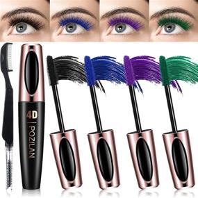 img 4 attached to POZILAN Mascara Waterproof Folding Eyelash Makeup