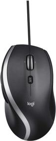 img 4 attached to 🖱️ Logitech M500s: Продвинутая проводная мышь с гипер-быстрым прокруткой и наклоном, настраиваемыми кнопками, высокоточным отслеживанием, переключателем DPI, USB Plug & Play.