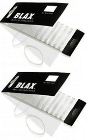 img 2 attached to Blax CLEAR Snag Free Elastics 2 Pack