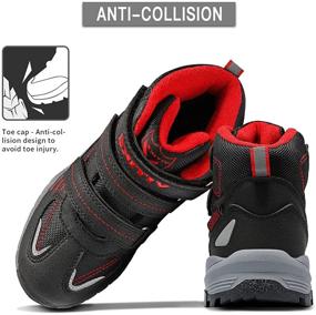 img 1 attached to 👞 Мальчики Outdoor Climbing кроссовки с эффективной технологией противоскольжения