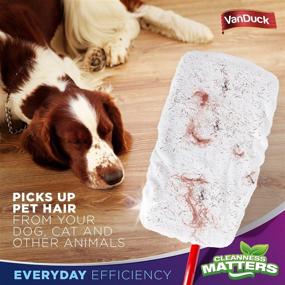 img 2 attached to 🧼 VanDuck 100% Cotton Pad Terry Cloth Mop Refills 15x8 inches, 2 Pack - Top Quality, Extra Absorbent, Ideal for Spotless Cleaning (Mop Not Included)