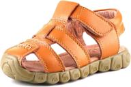 👟 femizee outdoor closed-toe casual sandals for boys and girls (toddler/little kid/big kid) logo