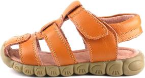 img 2 attached to 👟 Femizee Outdoor Closed-Toe Casual Sandals for Boys and Girls (Toddler/Little Kid/Big Kid)