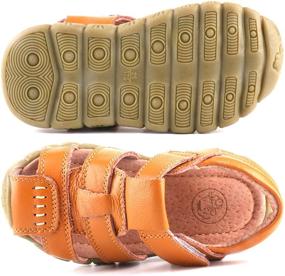 img 3 attached to 👟 Femizee Outdoor Closed-Toe Casual Sandals for Boys and Girls (Toddler/Little Kid/Big Kid)
