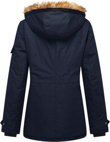 img 3 attached to Wantdo Womens Thickened Removable X Large Women's Clothing and Coats, Jackets & Vests