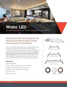 img 1 attached to 🔆 Сверкающее освещение: Lithonia Lighting WF3 LED 30K – Преобразите свое пространство с энергоэффективным освещением.