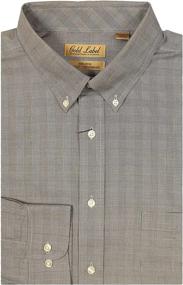 img 3 attached to Gold Label Roundtree Yorke Wrinkle Resistant Men's Clothing for Shirts