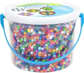 img 3 attached to 🧩 6000 pc Perler Multi Mix Assorted Fuse Bead Bucket - Enhanced SEO