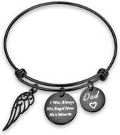 💖 wusuaned memorial jewelry bracelet: a thoughtful sympathy gift for girls' jewelry collection logo