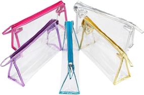 img 3 attached to Hedume Clear Waterproof Cosmetic Organizer