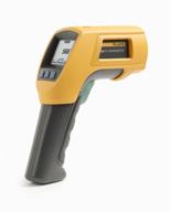 🌡️ fluke 568 dual infrared thermometer: -40 to +1472°f range, contact & non-contact capabilities logo