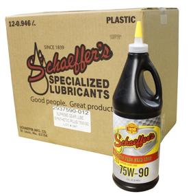 img 1 attached to 🛢️ Schaeffer Manufacturing 012 Supreme 75W 90 - High Performance Lubricant for Superior Performance