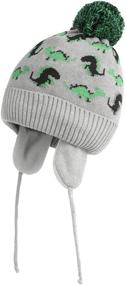 img 4 attached to 🧣 FZ Fantastic Zone Earflap Boys' Accessories for Toddlers - Ideal for Cold Weather