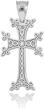 sterling silver armenian cross pendant logo